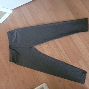 Gray yoga pants